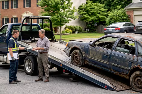 Junk Vehicle Removal in Dallas, TX