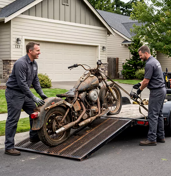 Trusted Junk Motorcycle Removal Service in Dallas, TX
