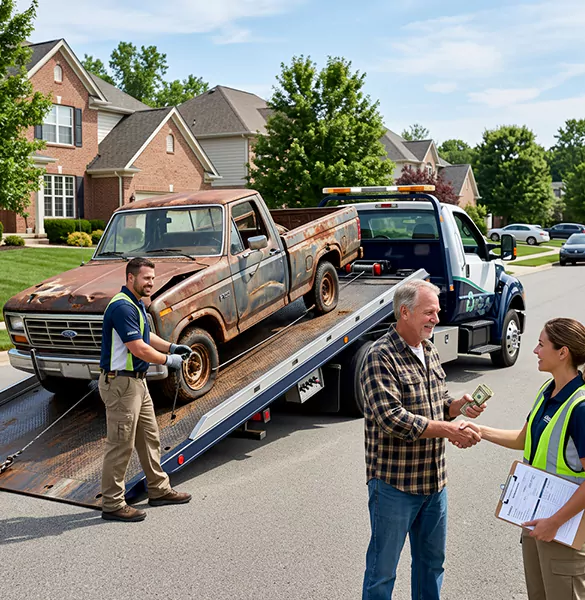 Reliable junk truck removal: your trusted scrap truck pickup service in Dallas, TX