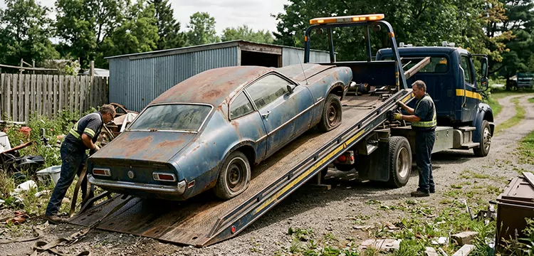 24 Hour Non-Running Junk Car Removal in Dallas