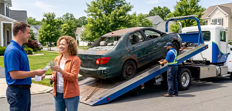 Flood-Damaged Junk Car Disposal in Dallas