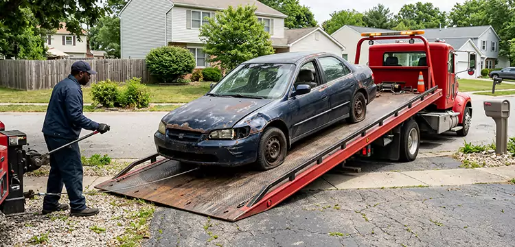 Same-Day Old Junk Car Removal in Dallas