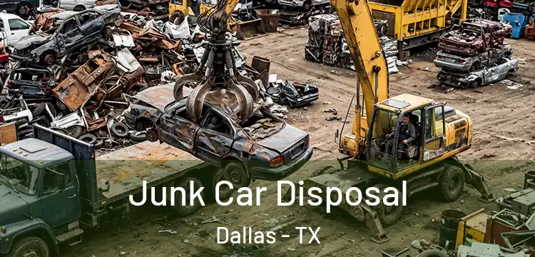 Junk Car Disposal Dallas - TX